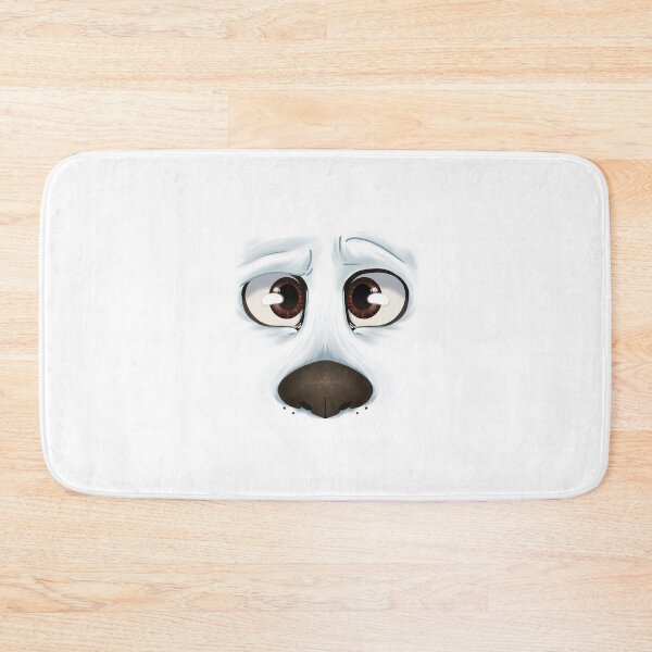 Item preview, White Dog Cartoon Face designed and sold by BMAB2003.