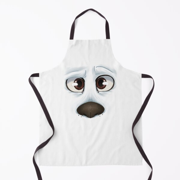Item preview, White Dog Cartoon Face designed and sold by BMAB2003.
