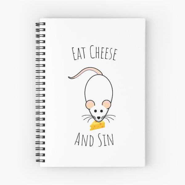 Item preview, Eat Cheese And Sin. designed and sold by Emperors-Shop.