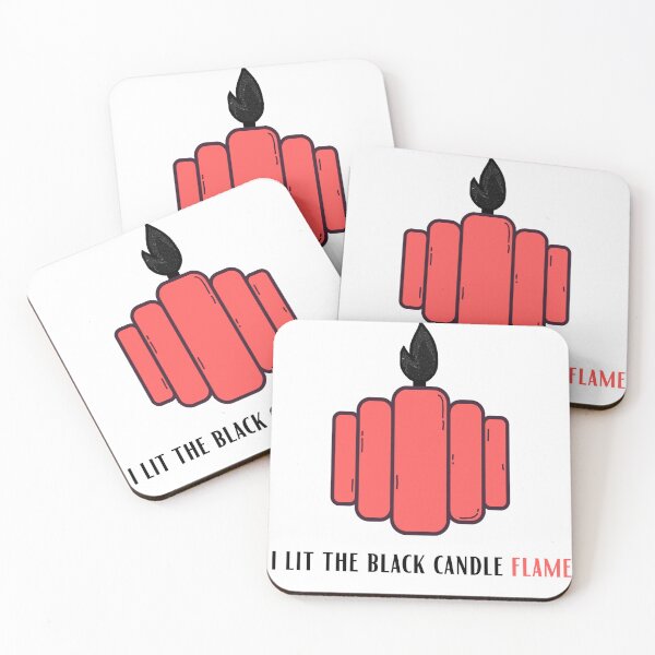 Item preview, i lit the black candle flame designed and sold by jax.