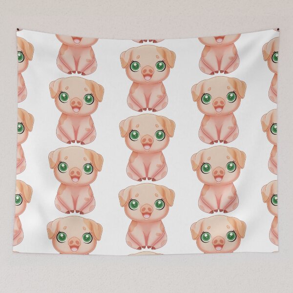 Item preview, Cute Pig designed and sold by TimeSkiff.