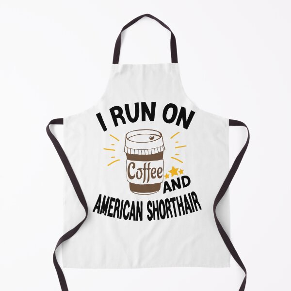 Item preview, I Run On Coffee And Sarcasm, American Shorthair Cat designed and sold by Cupsofdreams.