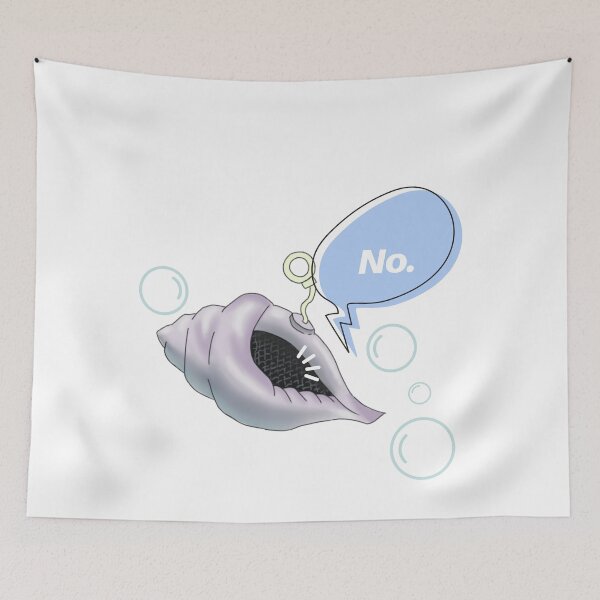 Item preview, Magic conch says NO. bubbles designed and sold by T-Look.