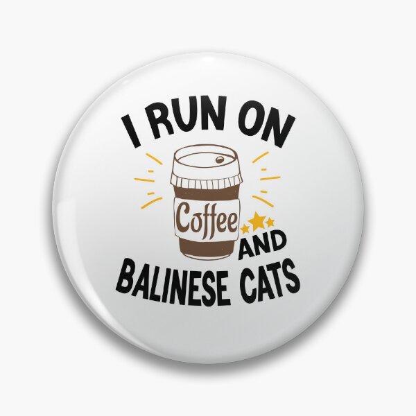 Item preview, I Run On Coffee And Sarcasm, Balinese Cats designed and sold by Cupsofdreams.