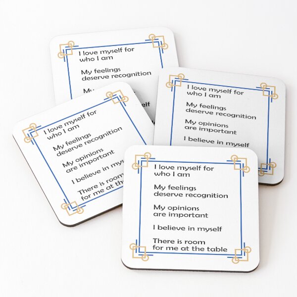 Item preview, Self acceptance positive affirmations and inspirational messages designed and sold by Inspirationmotivation.