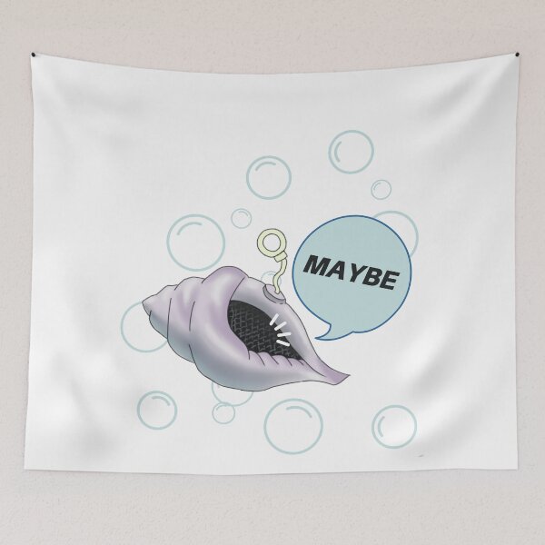 Item preview, Magic conch says Maybe. bubbles designed and sold by T-Look.