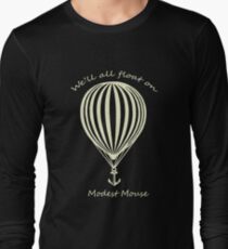 Bescheidene Maus schweben auf mit Ballon Langarmshirt