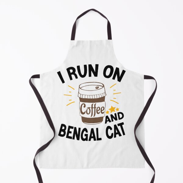 Item preview, I Run On Coffee And Sarcasm, Bengal Cat designed and sold by Cupsofdreams.