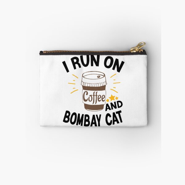 Item preview, I Run On Coffee And Sarcasm, Bombay Cat designed and sold by Cupsofdreams.