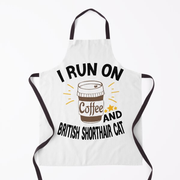 Item preview, I Run On Coffee And Sarcasm, British Shorthair Cat designed and sold by Cupsofdreams.