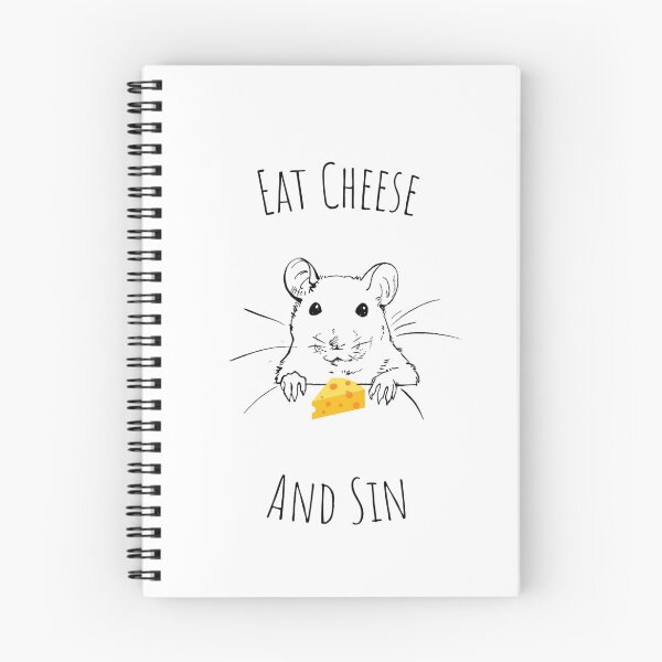 Item preview, Eat Cheese And Sin. designed and sold by Emperors-Shop.