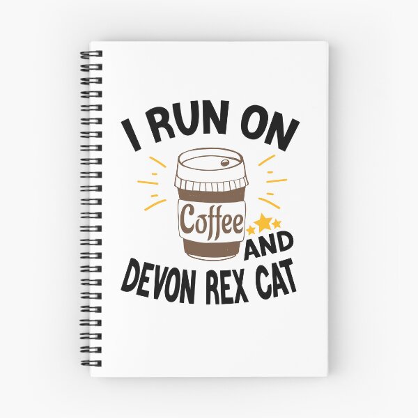 Item preview, I Run On Coffee And Sarcasm, Devon Rex Cat designed and sold by Cupsofdreams.