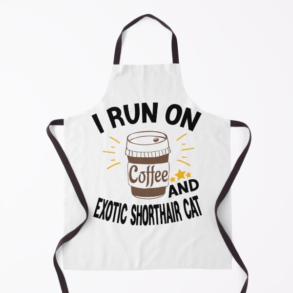 Item preview, I Run On Coffee And Sarcasm, Exotic Shorthair Cat designed and sold by Cupsofdreams.