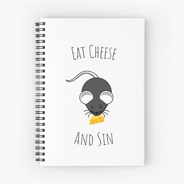 Item preview, Eat Cheese And Sin. designed and sold by Emperors-Shop.