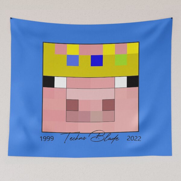 Item preview, Rest in Peace Techno Blade ( Minecraft Streamer ) designed and sold by MemesIllness.