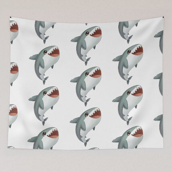 Item preview, Cute Shark designed and sold by TimeSkiff.