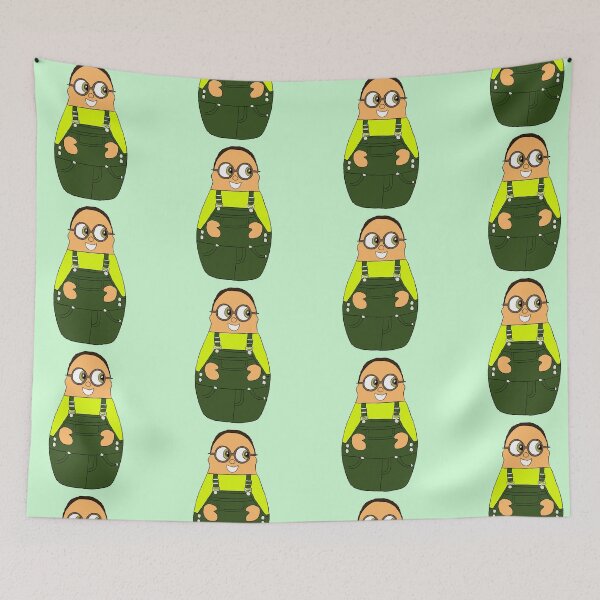 Item preview, Wayne designed and sold by Illustrationsbyv .
