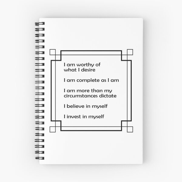 Item preview, Self Worth Positive Affirmations designed and sold by Inspirationmotivation.