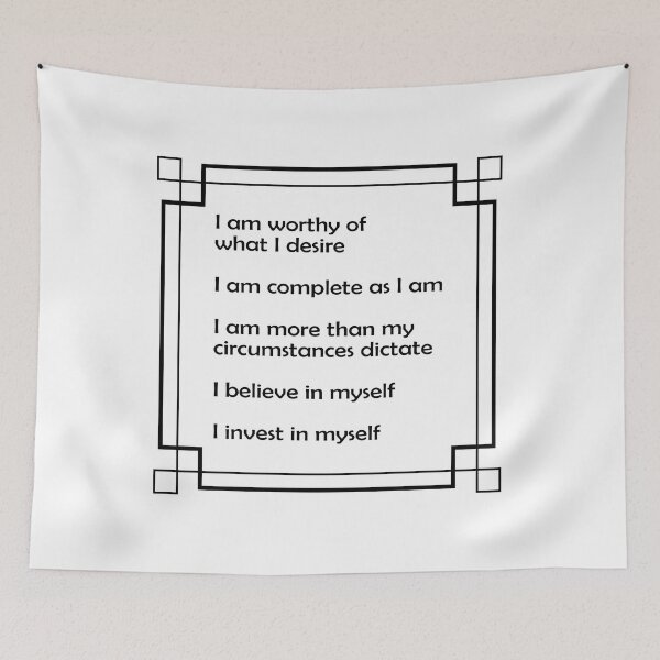 Item preview, Self Worth Positive Affirmations   designed and sold by Inspirationmotivation.