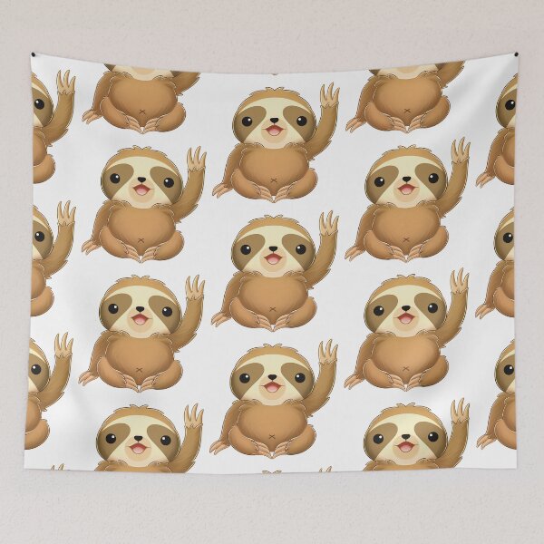 Item preview, Cute Sloth designed and sold by TimeSkiff.