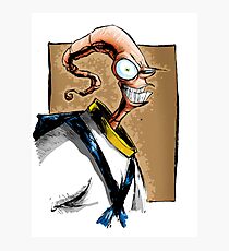 Earthworm Jim Photographic Print