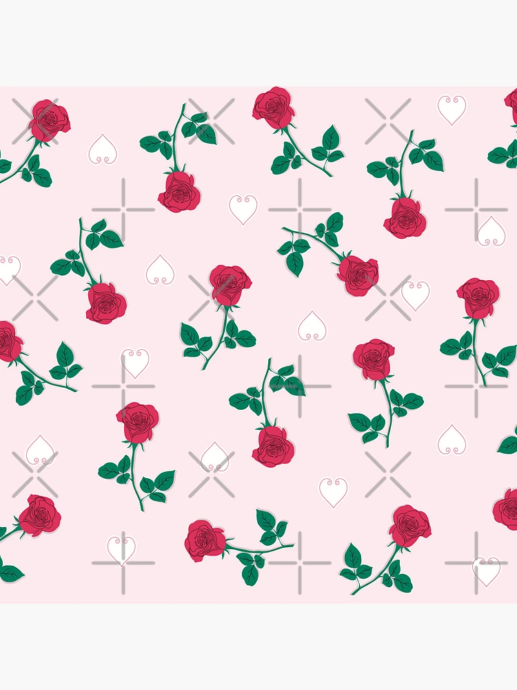 Thumbnail 4 of 4, Clock, English Roses designed and sold by HayleyHalo.