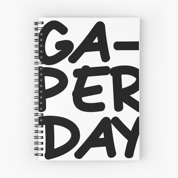 Item preview, Gaper Day [Black Ink] designed and sold by FreshThreadShop.