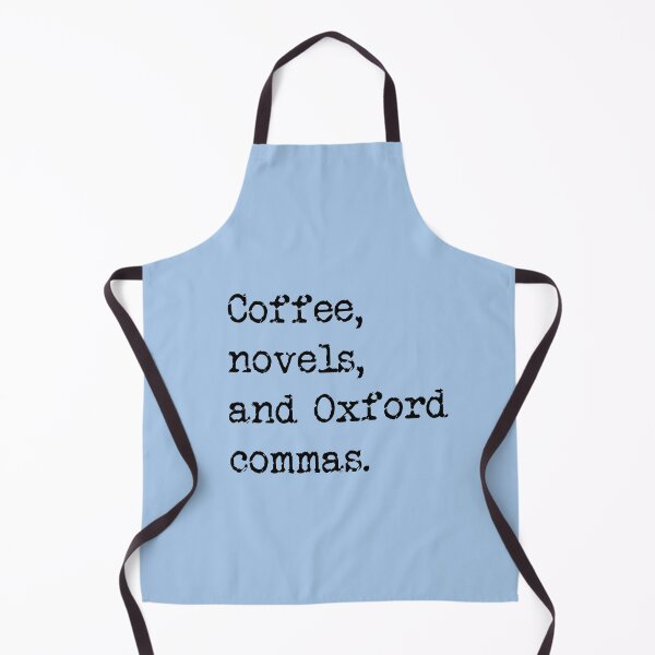 Item preview, Coffee, Novels, and Oxford Commas designed and sold by Thinklings.