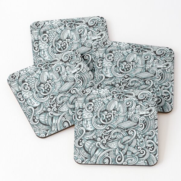 Item preview, Winter Christmas Doodle - Winter Time, Winter Aesthetic designed and sold by antevasinart.