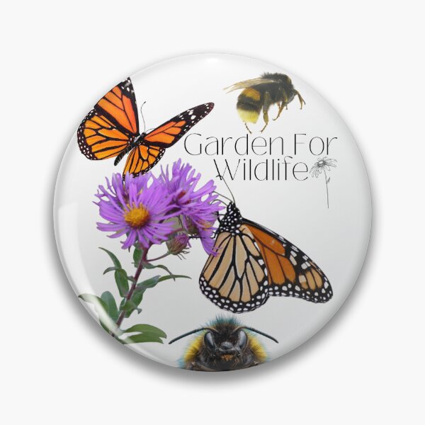 Item preview, Garden For Wildlife Pollinator Colorful Eco-Friendly Design designed and sold by EarthArtDesigns.