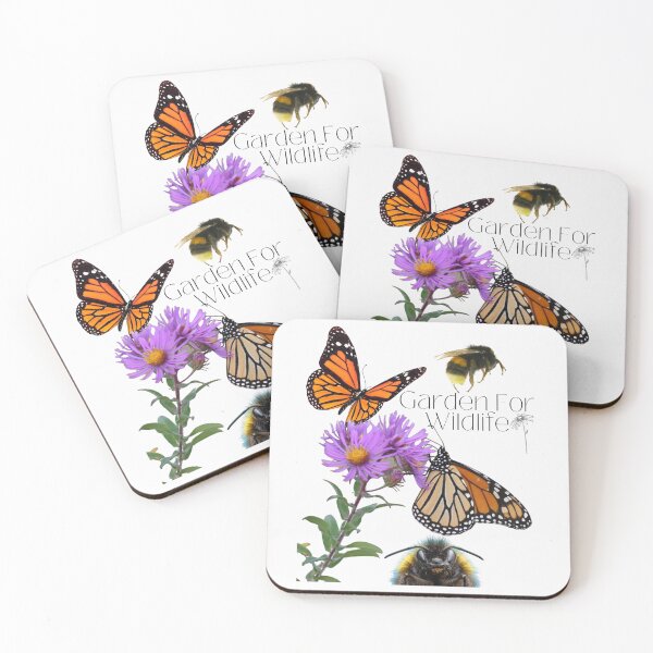 Item preview, Garden For Wildlife Pollinator Colorful Eco-Friendly Design designed and sold by EarthArtDesigns.