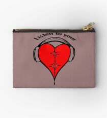 Listen to your heart! Studio Pouch