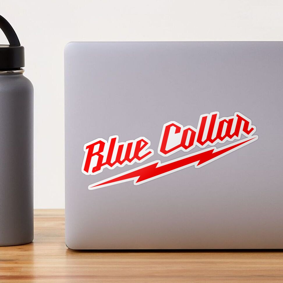 170 Blue Collar Sticker Collection ideas