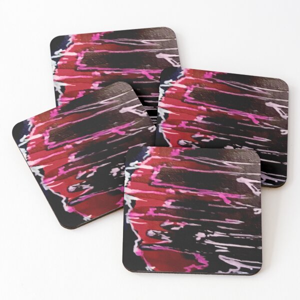 Item preview, ' Red Glitch Effect designed and sold by CherryCatDraws.