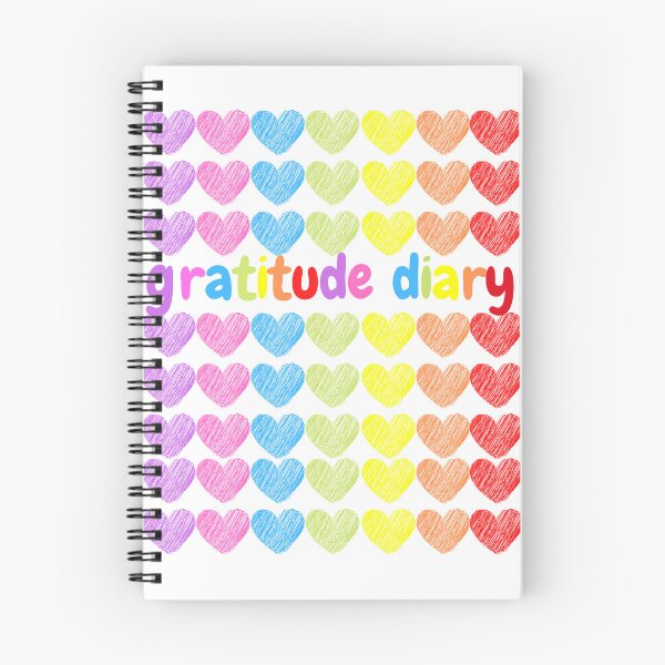 Item preview, Kids Gratitude Diary for the regular practice of gratefulness, thanks, & appreciation designed and sold by CreateShape.