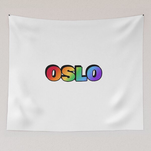 Aperçu de l'œuvre OSLO ARC-EN-CIEL - GAY PRIDE créée et vendue par Inspirationmotivation.
