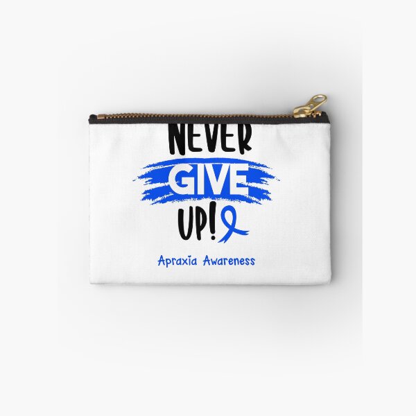 Item preview, Apraxia Warrior - Apraxia Awareness - Never Give Up! designed and sold by Robbsyn.