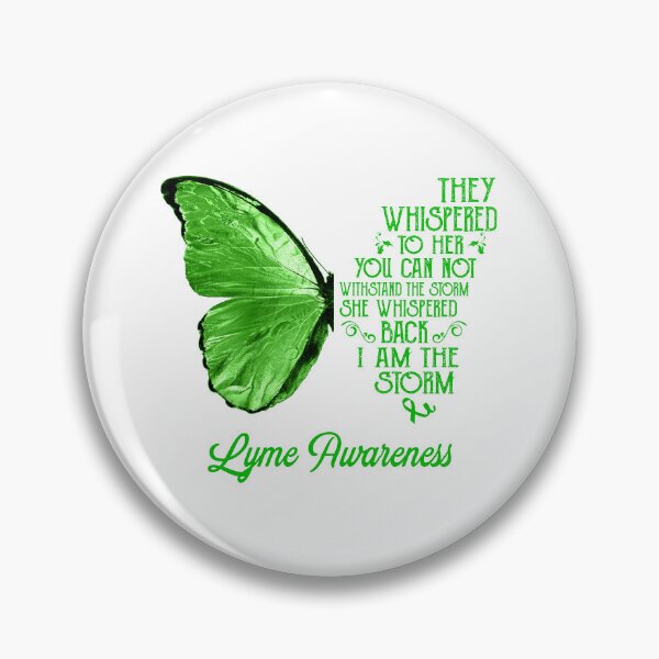 Item preview, Butterfly I Am The Storm Lyme Awareness designed and sold by whlrcheryl.