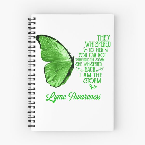 Item preview, Butterfly I Am The Storm Lyme Awareness designed and sold by whlrcheryl.