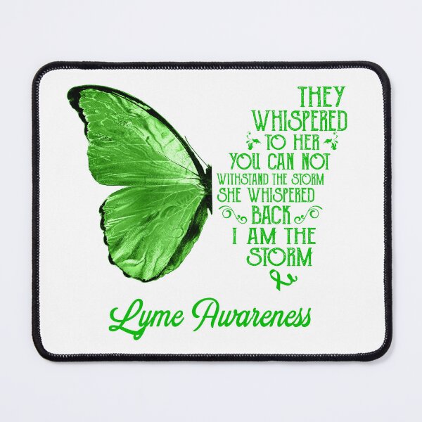Item preview, Butterfly I Am The Storm Lyme Awareness designed and sold by whlrcheryl.