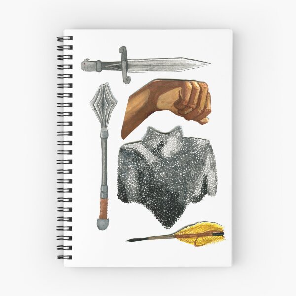 Item preview, DND RPG Tabletop Role Playing Game Watercolor Collage designed and sold by MSchreiberDsgns.