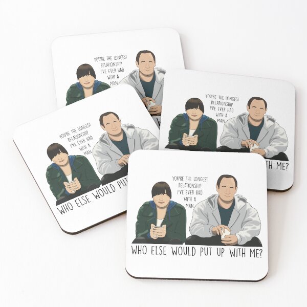Item preview, Who else would put up with me? designed and sold by fanartbygabi | Gabi Veiga.