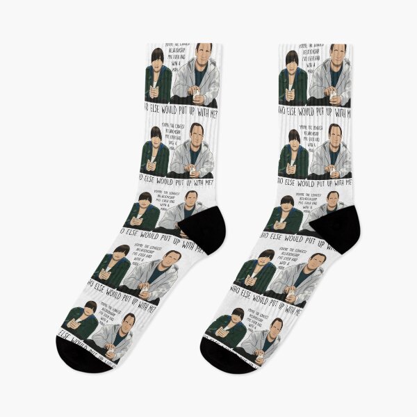 Item preview, Who else would put up with me? designed and sold by fanartbygabi | Gabi Veiga.