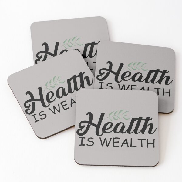 Item preview, Health is Wealth designed and sold by Real-World-Tees.