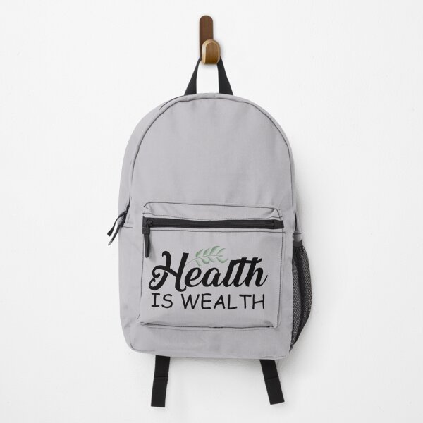 Item preview, Health is Wealth designed and sold by Real-World-Tees.