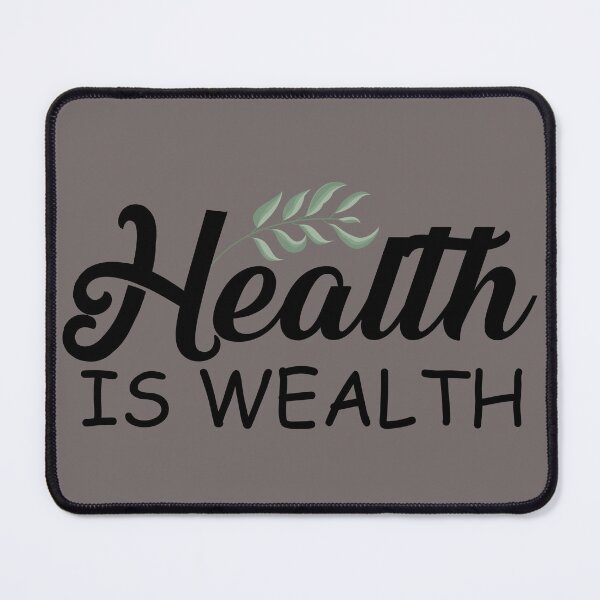 Item preview, Health is Wealth designed and sold by Real-World-Tees.
