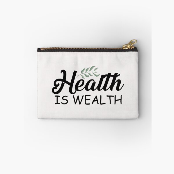 Item preview, Health is Wealth designed and sold by Real-World-Tees.