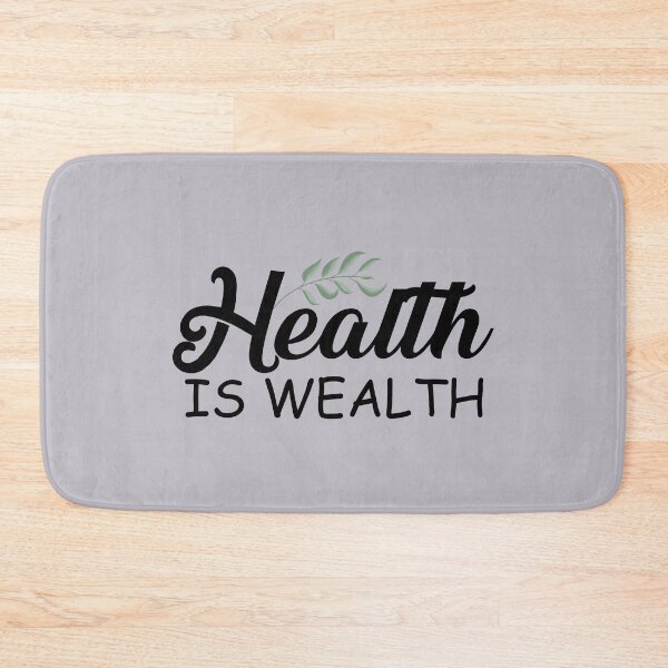 Item preview, Health is Wealth designed and sold by Real-World-Tees.
