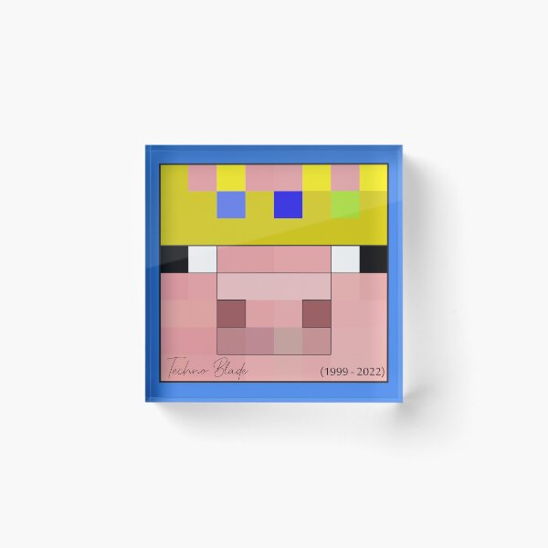 Item preview, Rest in Peace Techno Blade ( Minecraft Streamer ) designed and sold by MemesIllness.