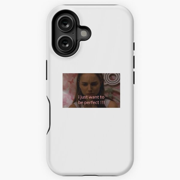 Vista previa del artículo con la obra «¿tu que? Quiero ser perfecto.», diseñado y vendido por wh0re4lana.